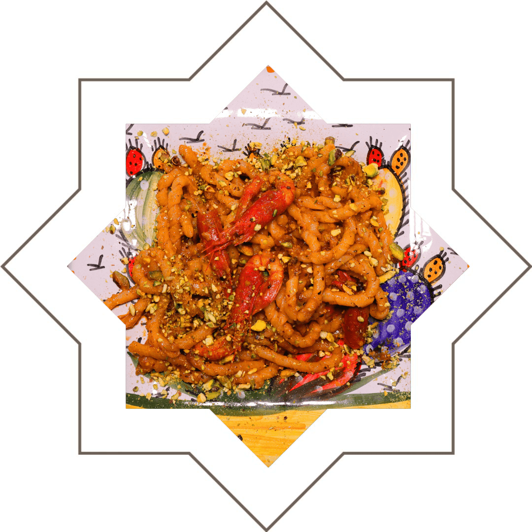 Riad Comfort Rooms San Vito Lo Capo Sicily - Riad Comfort Rooms England 8 point star busiate dish riad comfort rooms