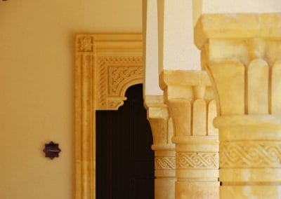 patio columns details riad comfort rooms san vito lo capo 11